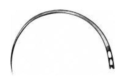 ОЧНА ШОВНА ГОЛКА №OG2 РІЖУЧА 24 mm, Ø 0,60 mm